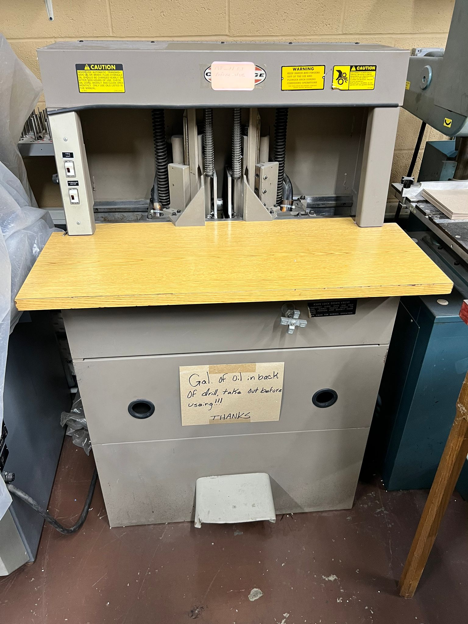 USED Challenge DCM Double Round Corner Machine